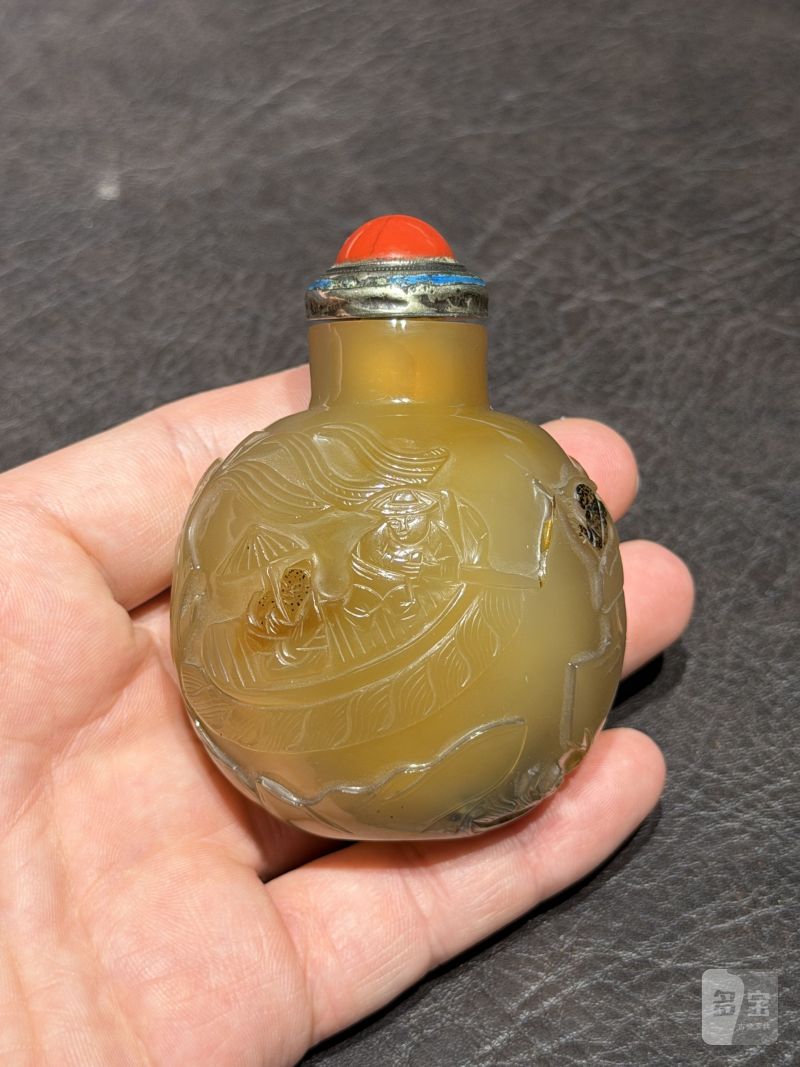 清 玛瑙玉器一组六件 - 图19